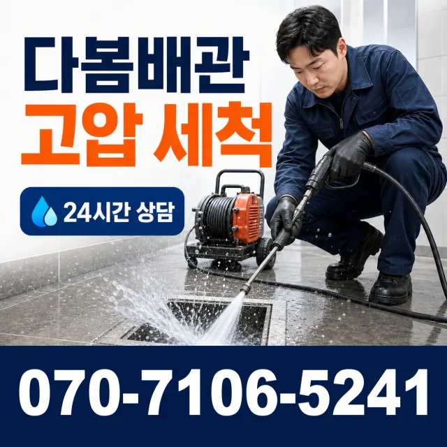 충북 음성군 대소읍 대청로 하수구막힘뚫기 상담 이미지 4